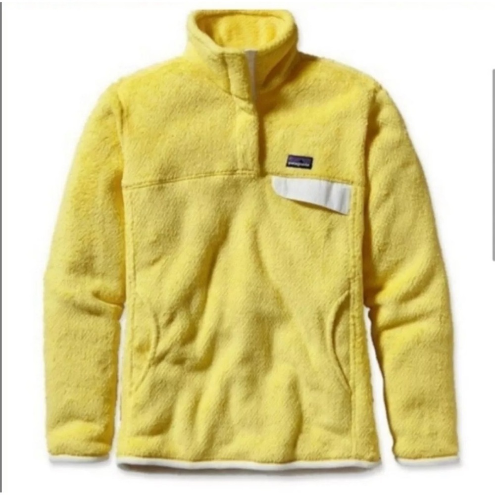 PATAGONIA Limited Edition Re-Tool Snap-T Pullover S Nectar Yellow Prairie Gold